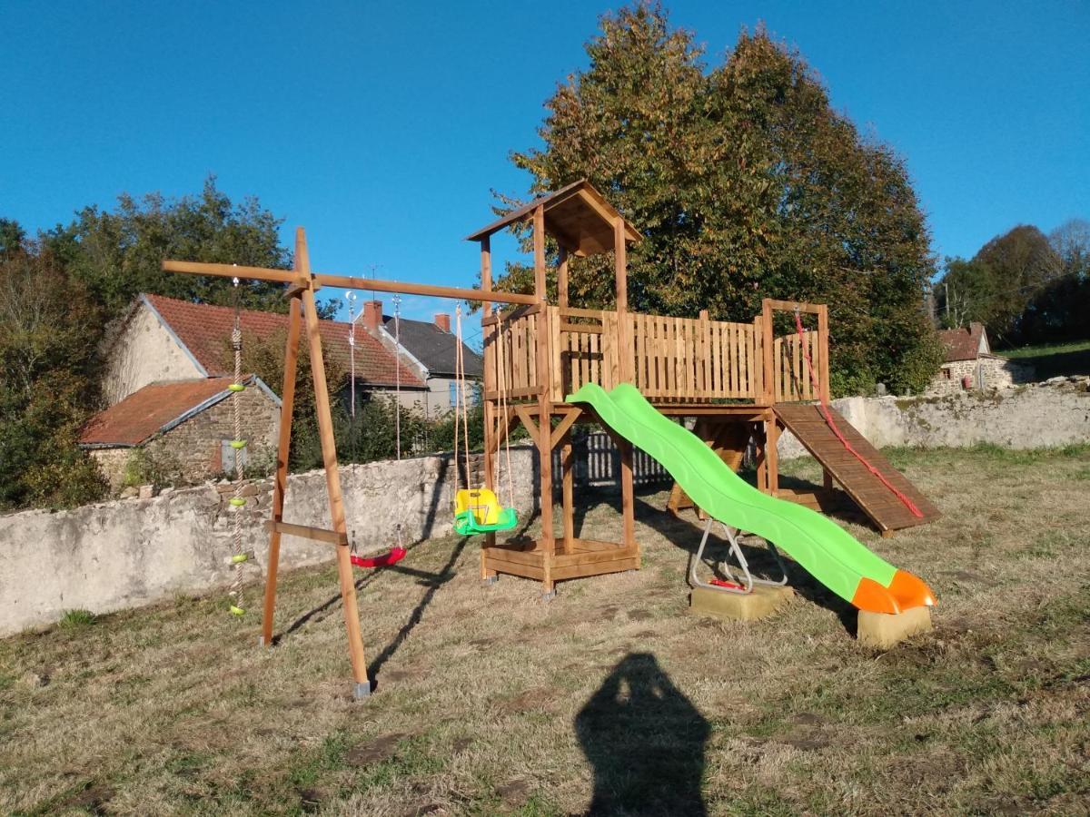 Chez Sivade Gite La Crouzille Exteriör bild