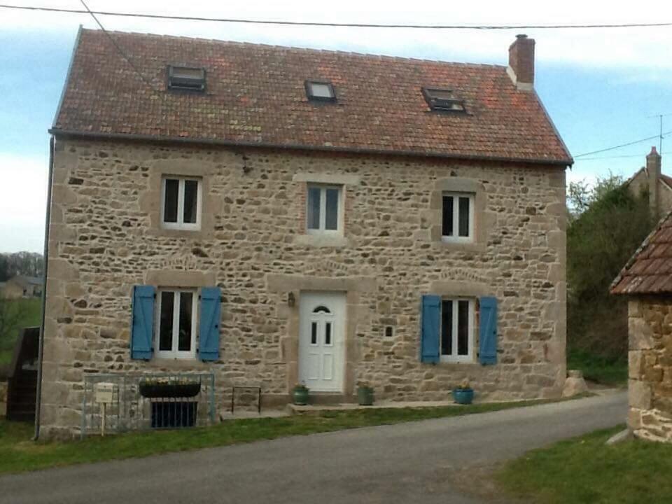 Chez Sivade Gite La Crouzille Exteriör bild