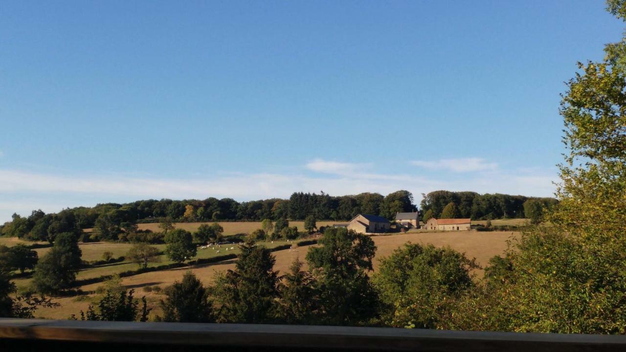 Chez Sivade Gite La Crouzille Exteriör bild
